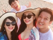 Làng sao - Tậu được nhà mới 15 tỷ, Trường Giang rủ Nhã Phương về Phú Quốc ôm ấp tưng bừng