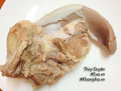 Nộm lưỡi heo dọc mùng tươi ngon, ăn giòn sần sật - 3