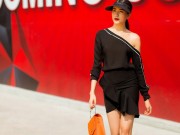 Thời trang - Á hậu Lệ Hằng gợi ý cách mặc đen-trắng tinh giản, sang trọng mà tiết kiệm