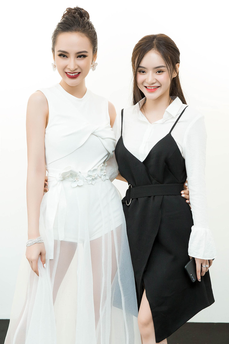 Lâu lắm rồi, Angela Phương Trinh và em gái mới đọ sắc cùng nhau trên thảm đỏ - 2