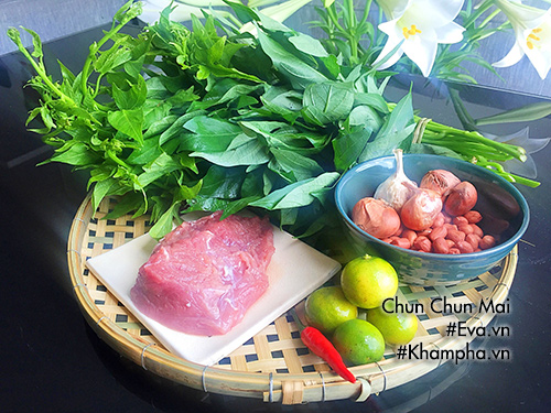 Ngày nghỉ lễ, làm nộm rau lang thịt bò lạ miệng ngon khó cưỡng - 1