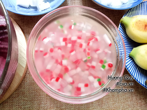 Chè chuối khoai lang mát lạnh ngày hè - 4