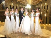 Làng sao - Lâm Chi Khanh khoe hậu trường ảnh cưới, ai cũng ngỡ ngàng hết cỡ vì dàn phù dâu