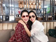 Làng sao - Tăng Thanh Hà cười rạng rỡ, tái ngộ hội bạn thân sau 2 tháng sinh con gái