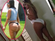 Làm đẹp - Lộ ảnh vòng 3 sần sùi thảm họa, Kim Kardashian mất lượng fan khủng