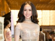 Làng sao - Chia tay người yêu Hữu Vi, Vũ Ngọc Anh vẫn cười rạng rỡ, đẹp "quên sầu"