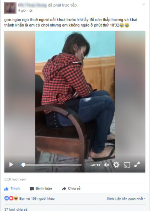 “Hot girl” nghi ngáo đá ngang nhiên vào nhà dân thắp hương cho các cụ rồi trộm đồ - 1