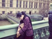Làng sao - Lệ Quyên bình yên bên quý tử đầu lòng tại London