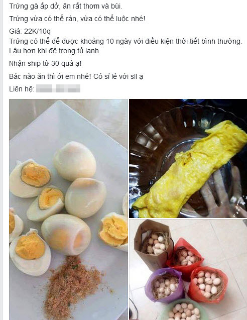 Sự thật về trứng ung bồi bổ sức khỏe được nhiều người săn lùng - 2