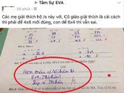 Làm mẹ - Giáo viên chấm bài "6x4=24" là sai, các mẹ "nổi đóa" tranh cãi