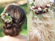 Làm đẹp - Thay vì phụ kiện cầu kỳ, phái đẹp đua nhau chọn hoa quả tươi trang trí tóc ngày cưới