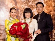 Làng sao - Hoa hậu Thu Hoài dịu dàng đến chúc mừng danh ca  Ý Lan