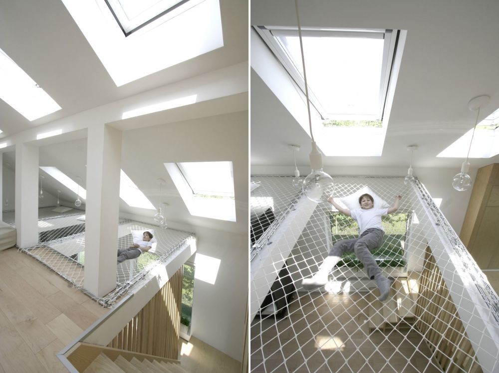 Bố mẹ nên xem ngay kiểu nhà lưới thông tầng vừa thoáng, vừa tiện trông con thế này - 7