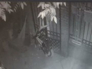 Tin tức - Tên trộm cố chày cối lấy bằng được chiếc xe đạp trẻ em dù kéo lên lại rơi xuống