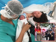 Bà bầu - Sau màn cầu hôn đình đám, cuộc sống bỉm sữa của nữ tiếp viên hàng không giờ ra sao?