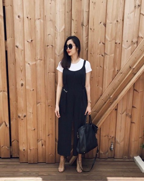 Sau 2 tháng sinh con, Tăng Thanh Hà nhanh chóng lấy lại vóc dáng và đi làm trở lại - 1