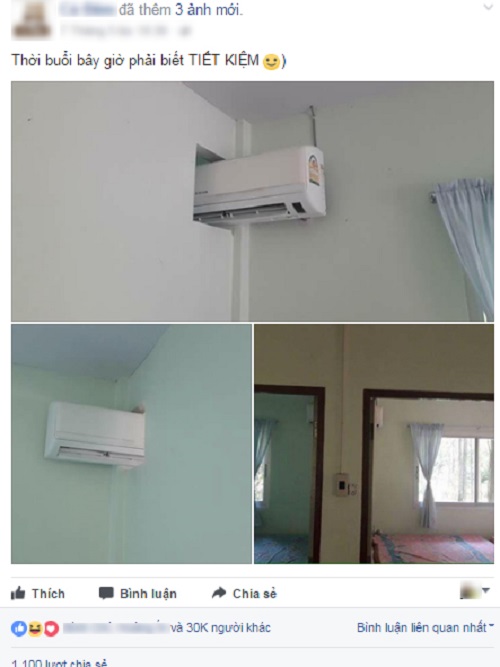 Sự thật amp;#34;ngỡ ngàngamp;#34; về kiểu lắp điều hòa amp;#34;xuyên tườngamp;#34; đang được dân mạng share ầm ầm - 1