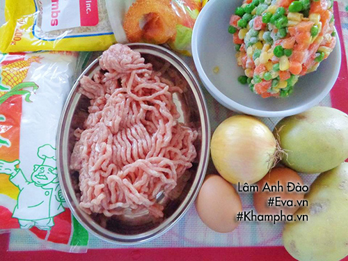 Trổ tài làm bánh khoai tây nhồi thịt kiểu mới, cả nhà vừa ăn vừa tấm tắc khen - 1