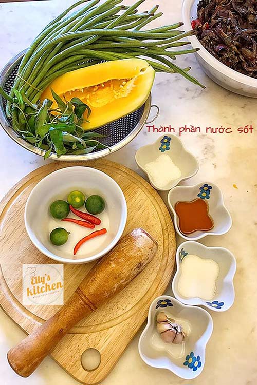 Công thức làm gỏi đu đủ ba khía chuẩn vị miền Tây của amp;#39;hotmomamp;#39; Elly Trần - 10