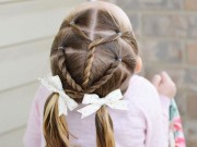 Làm đẹp - Những kiểu tóc đẹp mà dễ làm cho con gái cứu cánh mẹ bận rộn mỗi sáng