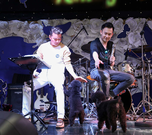 Đàm Vĩnh Hưng và Dương Triệu Vũ tất bật trước ngày lễ kỷ niệm tình yêu 14 năm - 1