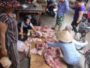 Tin tức - Không dẹp phản thịt của chị bán thịt heo bị đổ luyn