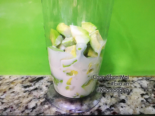 Cách làm sinh tố bơ mát lạnh ngày hè - 3