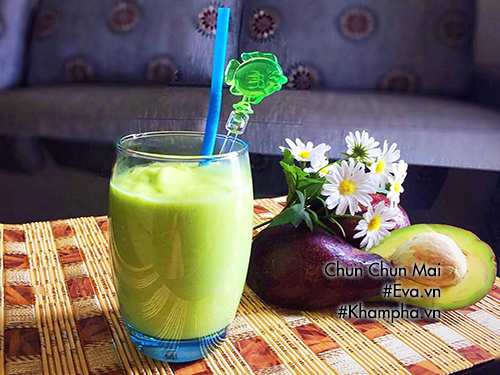 Cách làm sinh tố bơ mát lạnh ngày hè - 4