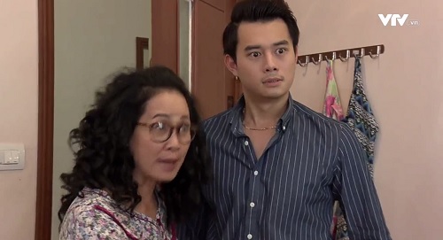 Sống chung với mẹ chồng tập 18: Ghen tuông mù quáng, Anh Dũng tát vợ bật cả máu - 9