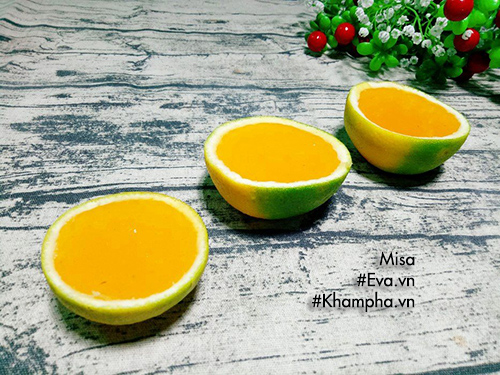 Thạch cam thơm mát, bổ sung vitamin C cho ngày hè - 6