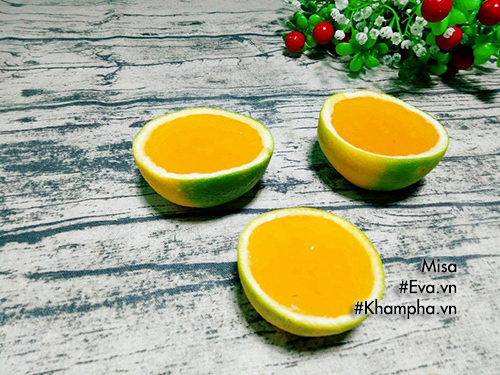 Thạch cam thơm mát, bổ sung vitamin C cho ngày hè - 5