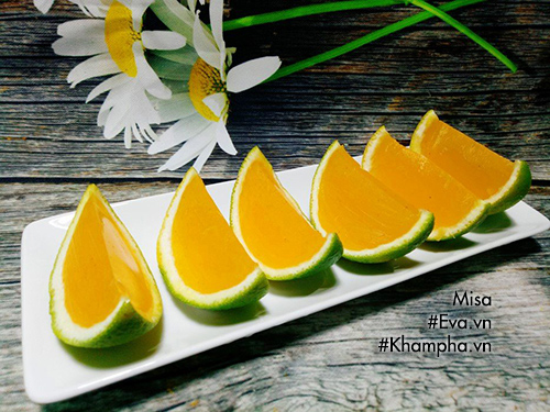 Thạch cam thơm mát, bổ sung vitamin C cho ngày hè - 11
