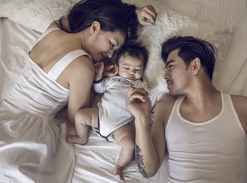 Bố soái ca mẹ kiều nữ, hỏi sao con trai Ngọc Lan - Thanh Bình lại đẹp như thiên thần - 3