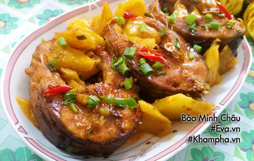 Cá kho dứa đậm đà trôi cơm - 8