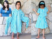 Thời trang - Bà mẹ 3 con "nổi như cồn" nhờ tài tái chế đồ cũ cho con, tiết kiệm bao tiền bạc