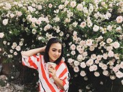 Nhà đẹp - Khu vườn rực rỡ có hàng rào hoa hồng đẹp như cổ tích, tràn ngập rau trái của mẹ Việt ở Mỹ