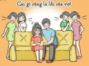 Eva tám - Lỗi luôn là ở vợ - Bộ ảnh khiến ai xem cũng rơi nước mắt vì "làm vợ khổ quá!"