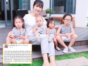 Làm mẹ - Bà xã Lý Hải chia sẻ 2 nguyên tắc tối cần thiết mà mọi bà mẹ phải nhớ khi nuôi dạy con