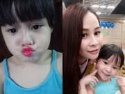 Làm mẹ - Gặp bé gái khiến dân tình điên đảo với màn lý sự đáng yêu khi bị bắt quả tang tự trang điểm