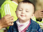 Xem & Đọc - Bật mí về em bé đáng yêu "quá mức cho phép" của "Vú em" Johnny Trí Nguyễn