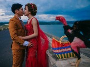 Eva Yêu - Mặc vợ xinh đẹp, chú rể này vẫn quyết đưa “kẻ thứ ba” đi chụp chung ảnh cưới