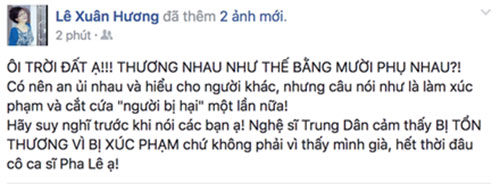Trót lỡ lời về nghệ sĩ Trung Dân, Pha Lê bị nghệ sĩ Xuân Hương trách mắng nặng lời - 2