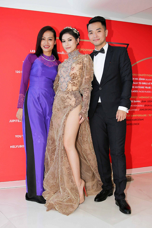 LHP Cannes 2017: Lý Nhã Kỳ đẹp tựa nữ hoàng, Ngọc Thanh Tâm hở quá đà - 7