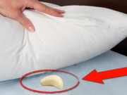 Sức khỏe - Hãy thử đặt một tép tỏi dưới gối khi ngủ, đảm bảo điều bất ngờ xảy ra