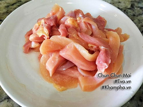 Cuối tuần rảnh rỗi làm thịt gà đậu hũ viên chiên xù thơm ngon hấp dẫn bé yêu - 2