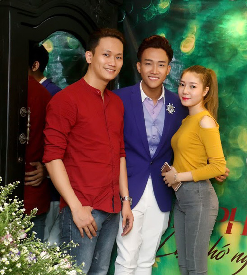 Bị ốm, vợ Ưng Hoàng Phúc vẫn rạng ngời đến chúc mừng Á quân Thần tượng Bolero Đình Phước - 3