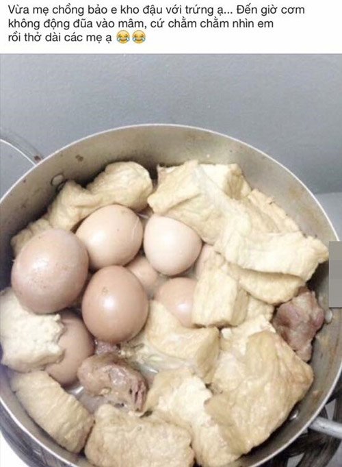 Cười ngất vì canh trứng đậu cà chua có 1-0-2 do nàng dâu amp;#34;đảmamp;#34; nấu - 3