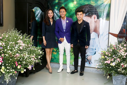 Bị ốm, vợ Ưng Hoàng Phúc vẫn rạng ngời đến chúc mừng Á quân Thần tượng Bolero Đình Phước - 1