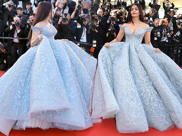 Hoa hậu Thế giới Aishwarya Rai đẹp như công chúa lạc vào vườn cổ tích