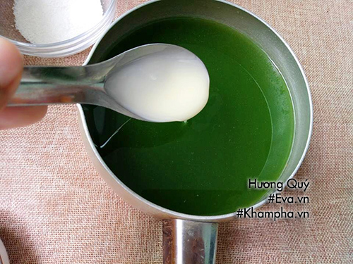 Bánh thạch trà xanh sữa dừa vừa mát vừa bùi, ai cũng thích mê - 3